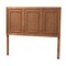 Baxton Studio Giordano Classic and Traditional Ash Walnut Finished Wood Full Size Headboard 221-12872-ZORO - alternate 2